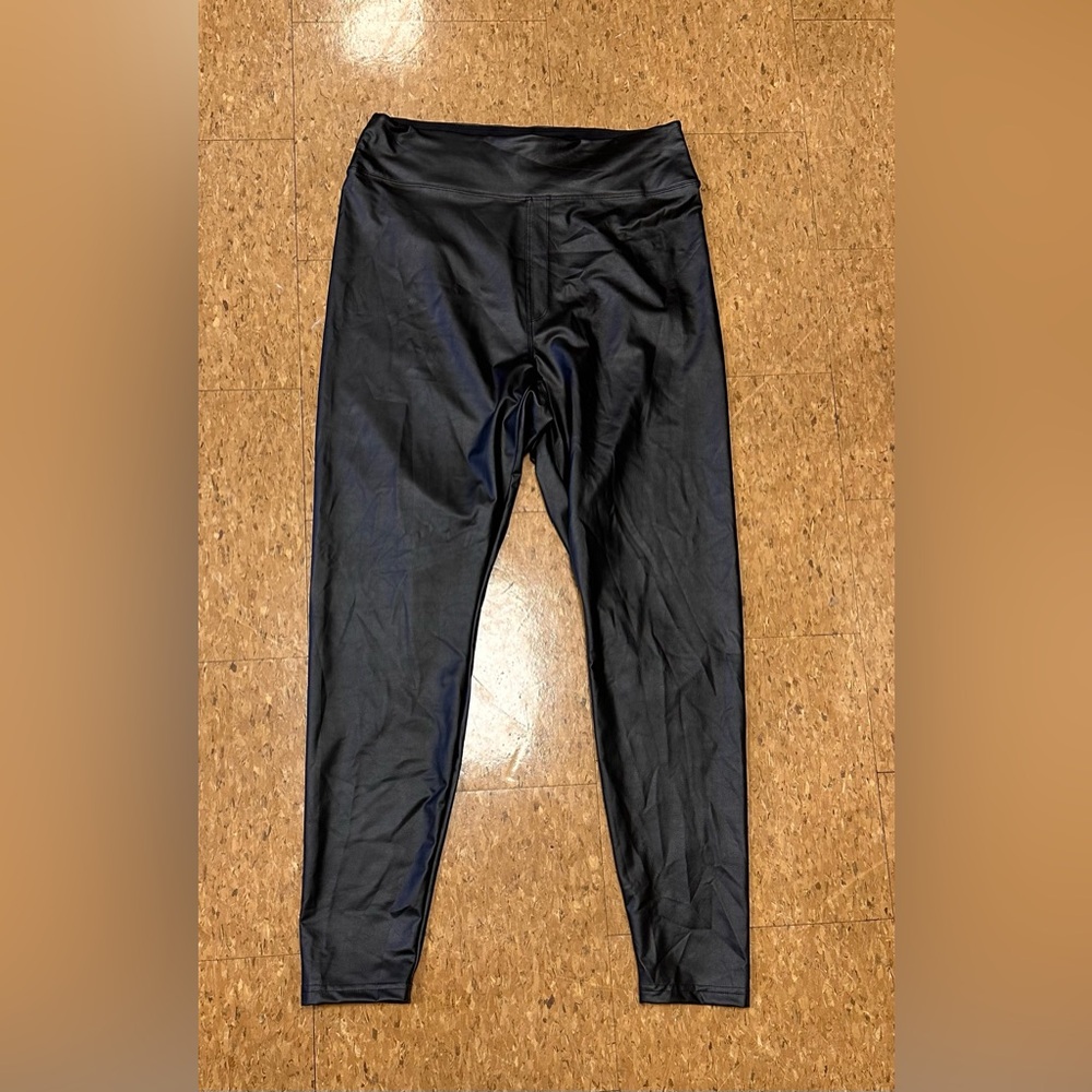 Aerie OFFLINE Leather Leggings